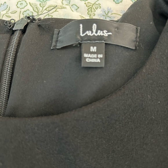 LuLu’s Black Sheath Dress - Picture 7 of 9